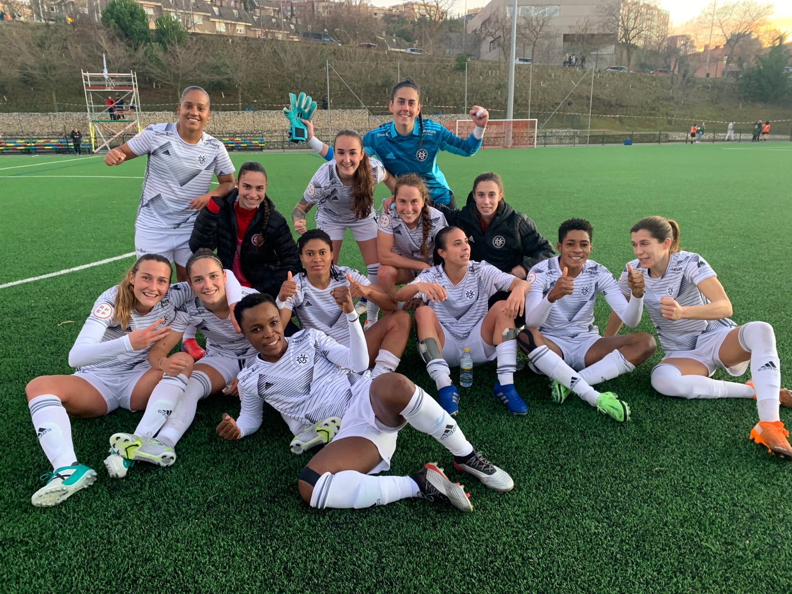 DUX Logroño tras finalizar el partido ante el Valladolid | DUX Logroño